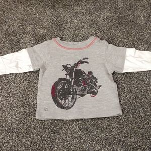 ❤️Infant motorcycle shirt